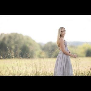 Miss Avenue Backless Maxi Dress